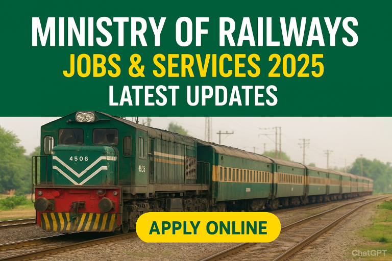 Ministry of Railways Jobs & Services 2025 – Latest Updates