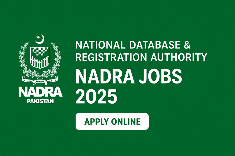 National Database & Registration Authority (NADRA) Jobs 2025