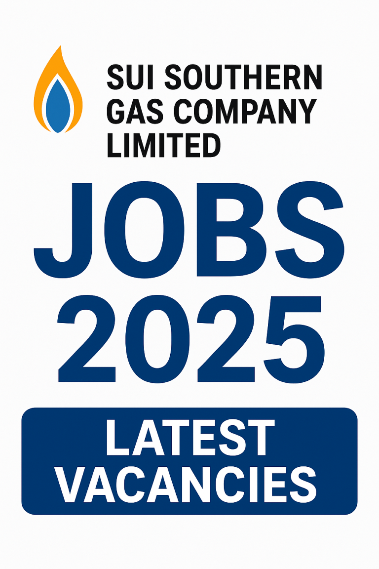 Sui Southern Gas Company Limited Jobs 2025 - Latest Vacancies