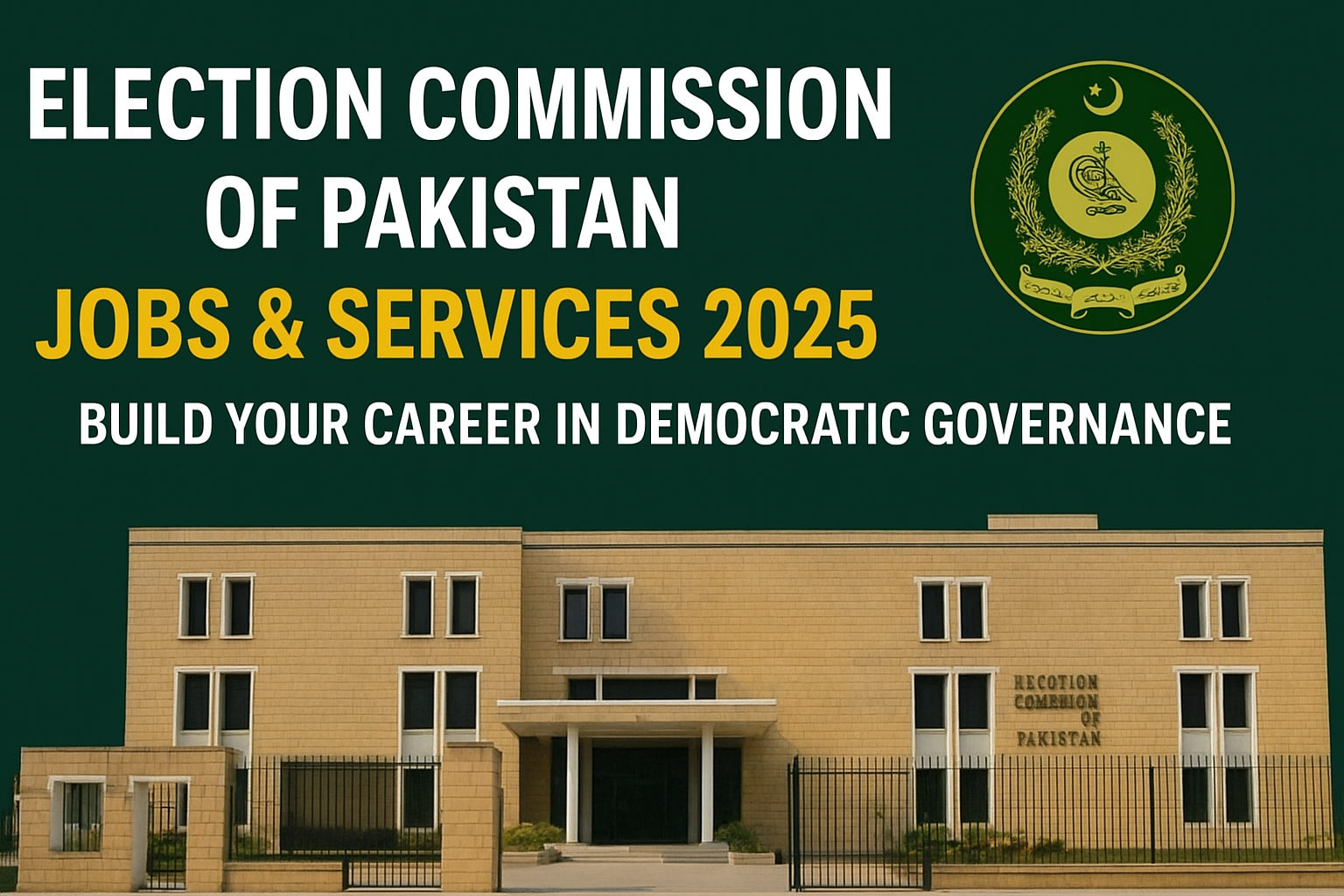 Election Commission of Pakistan Jobs & Services 2025