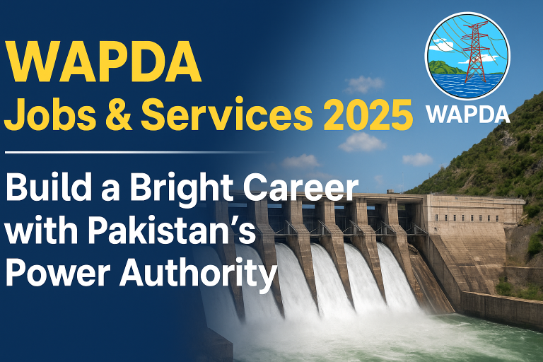 WAPDA Jobs & Services 2025 – Build a Bright Career with Pakistan’s Power Authorityp