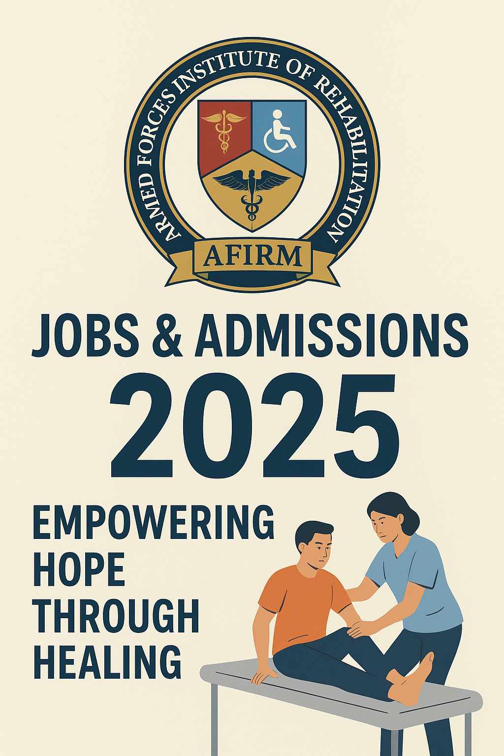 Armed Forces Institute of Rehabilitation Medicine (AFIRM) Jobs & Admissions 2025 – Empowering Hope Through Healing