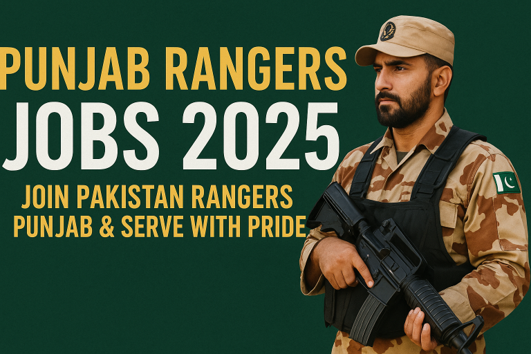 Punjab Rangers Jobs 2025 – Join Pakistan Rangers Punjab & Serve with Pride