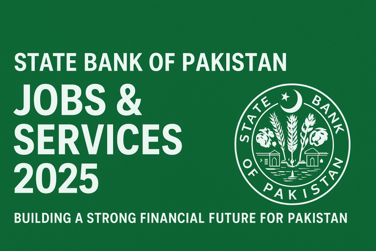 State Bank of Pakistan Jobs & Services 2025